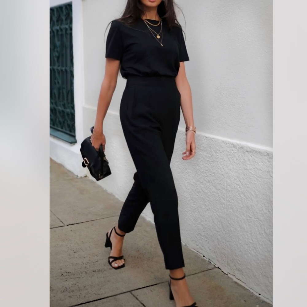 Tapered Ankle Pants